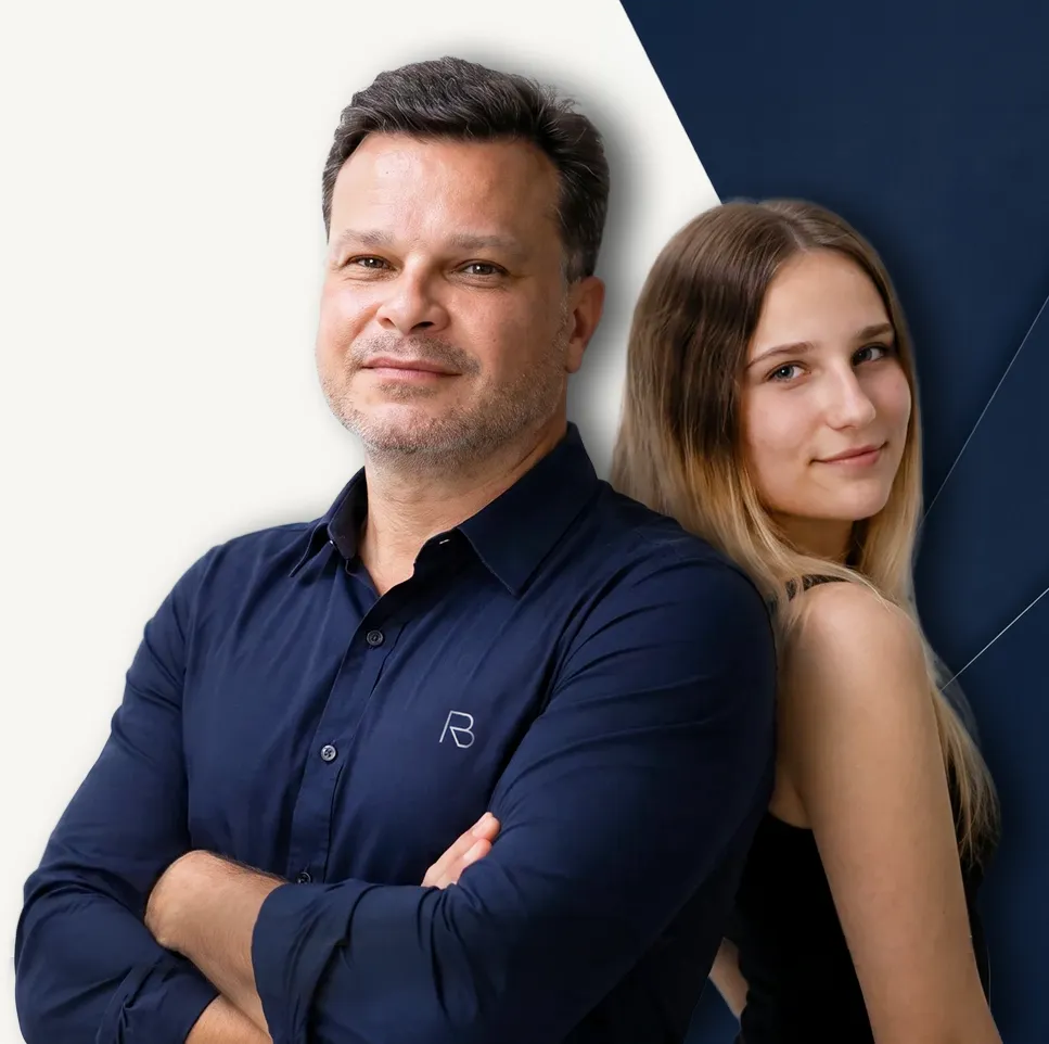Robert Biernat i Kinga w BIERNAT Studio
